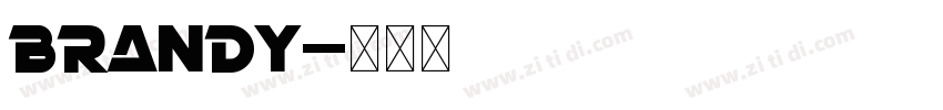 Brandy字体转换