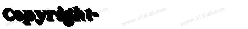 Copyright字体转换 Copyright字体转换
