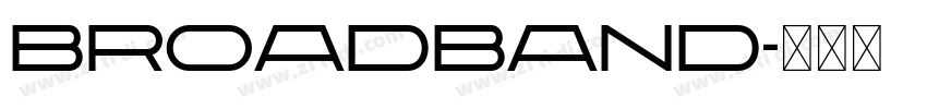broadband字体转换