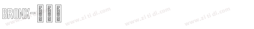 bronx字体转换
