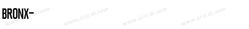 bronx字体转换