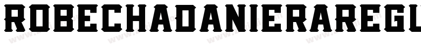 RobechaDanieraRegul字体转换