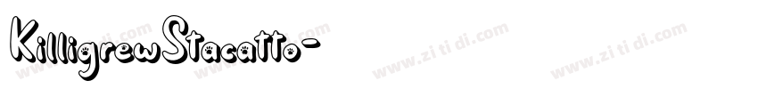 KilligrewStacatto字体转换