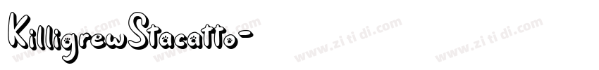 KilligrewStacatto字体转换