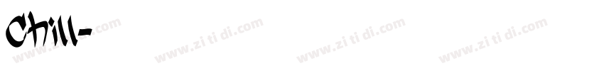 Chill字体转换