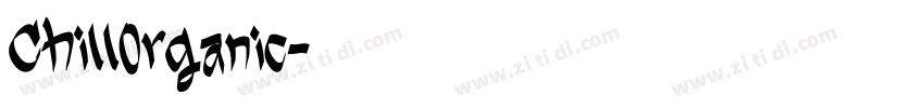 ChillOrganic字体转换