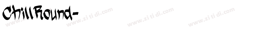 ChillRound字体转换
