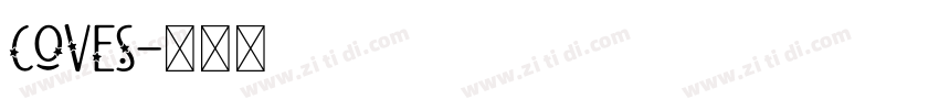 coves字体转换