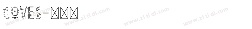 coves字体转换