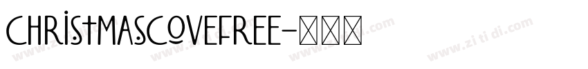 ChristmasCoveFree字体转换