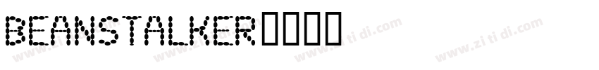 BEANSTALKER字体转换