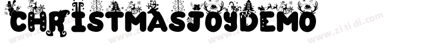 ChristmasJoyDemo字体转换