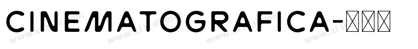 cinematografica字体转换