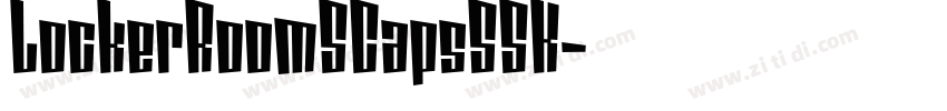 LockerRoomSCapsSSK字体转换 LockerRoomSCapsSSK字体转换