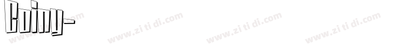 Coiny字体转换