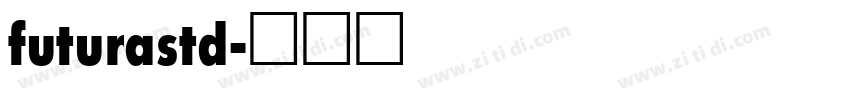 futurastd字体转换
