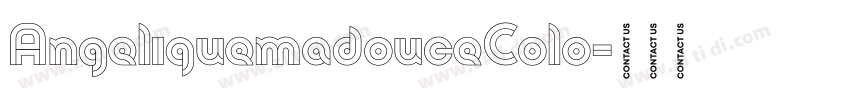 AngeliquemadouceColo字体转换