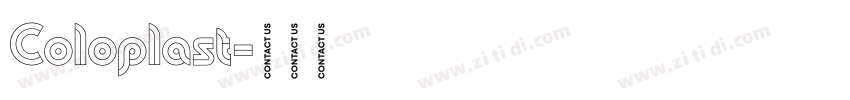 Coloplast字体转换