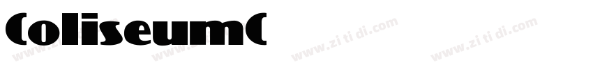 ColiseumC字体转换