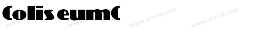 ColiseumC字体转换