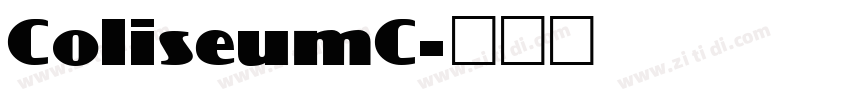 ColiseumC字体转换