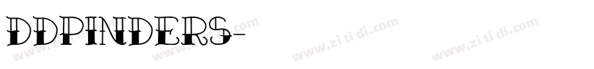 DDPinders字体转换