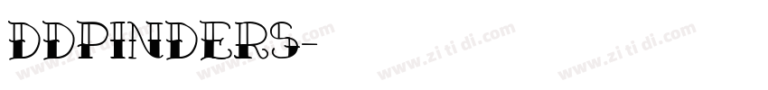 DDPinders字体转换