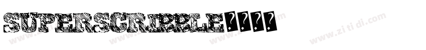 SuperScribble字体转换