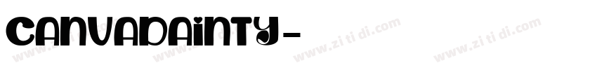 CanvaDainty字体转换
