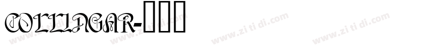 collingar字体转换