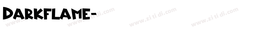 Darkflame字体转换