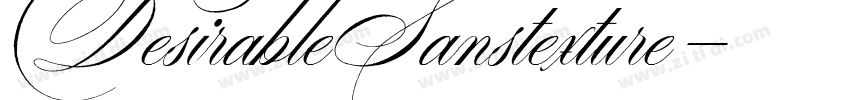 DesirableSanstexture字体转换