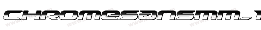 ChromeSansMM_1字体转换
