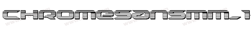 ChromeSansMM_1字体转换