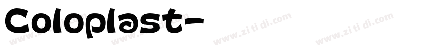 Coloplast字体转换