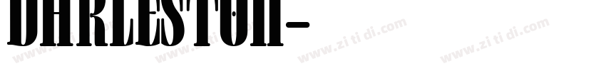Darleston字体转换