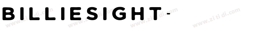 BillieSight字体转换