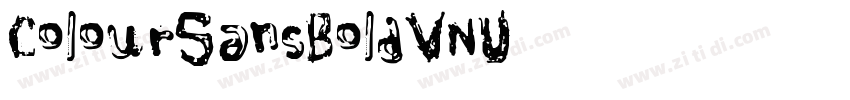 ColourSansBoldVNU字体转换
