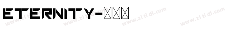 eternity字体转换
