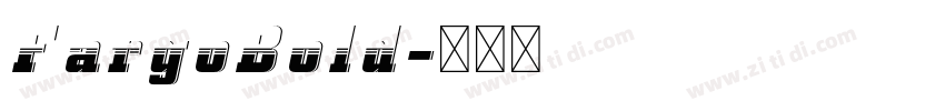 FargoBold字体转换