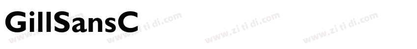 GillSansC字体转换