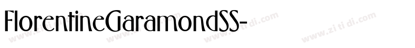 FlorentineGaramondSS字体转换