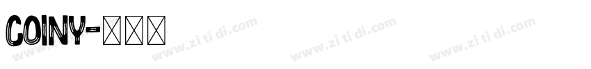 Coiny字体转换