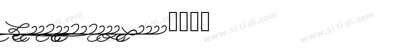 GainsboroughSerif字体转换