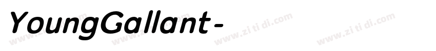 YoungGallant◆字体转换