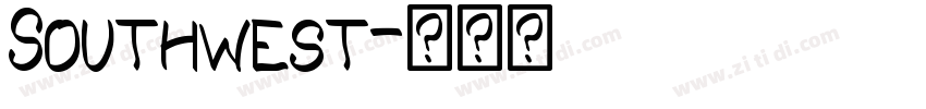 Southwest字体转换