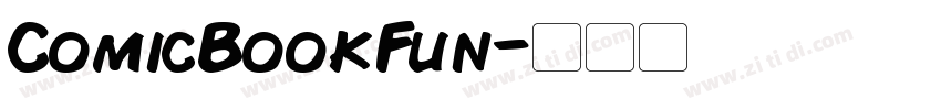 ComicBookFun字体转换
