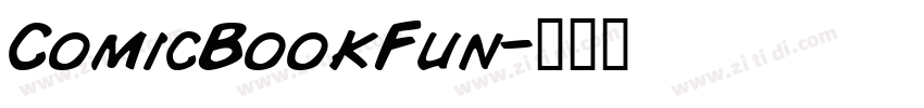 ComicBookFun字体转换