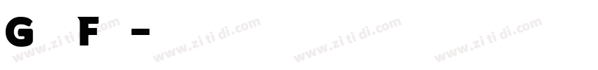 GiantFont字体转换