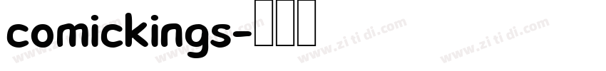 comickings字体转换